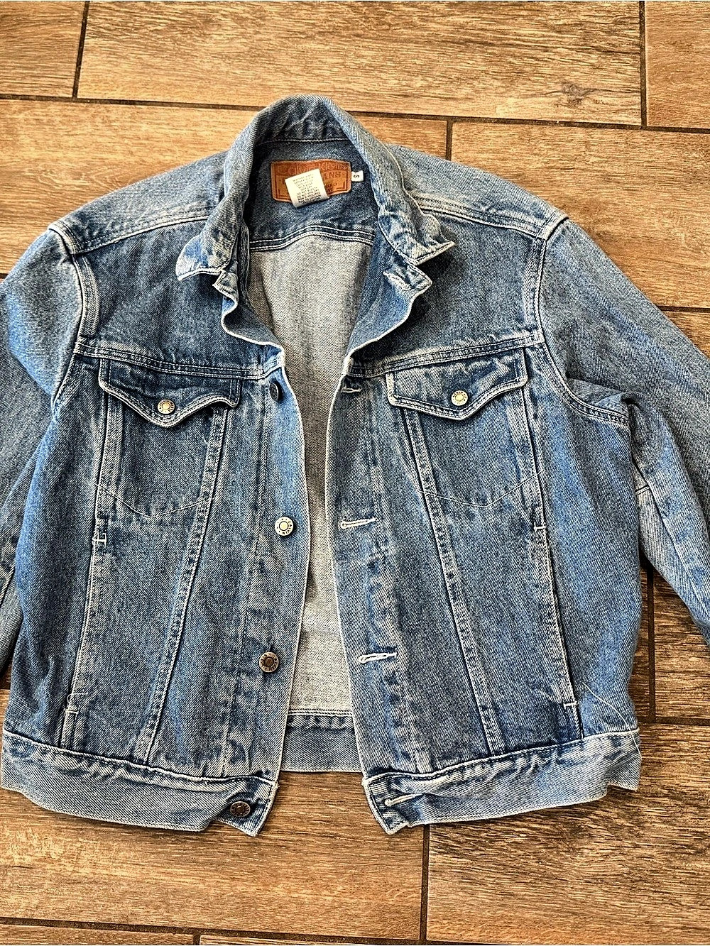 Calvin Klein Blue Jeans Denim Jean Jacket Blue Small
